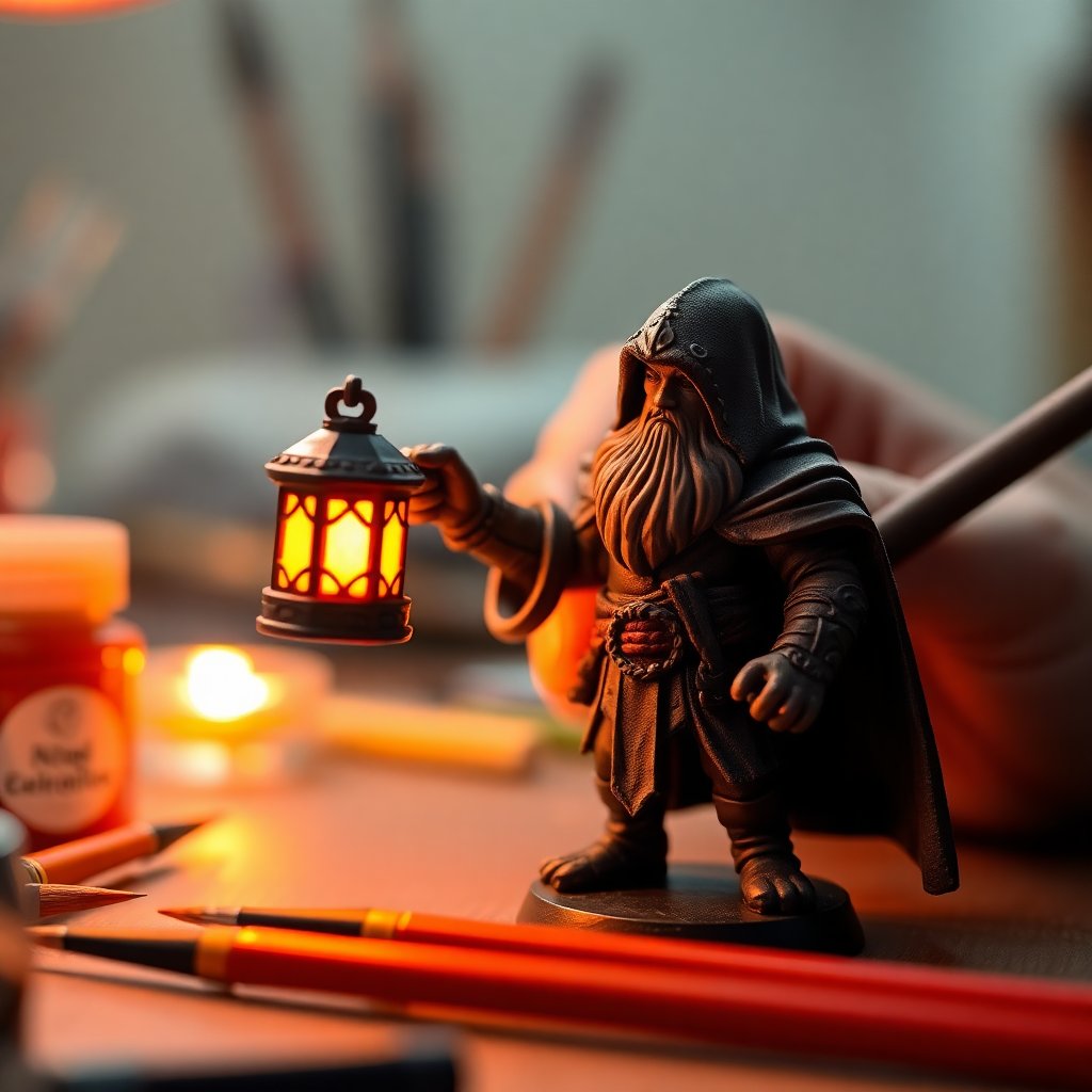 How to Paint OSL (Object Source Lighting) on Miniatures